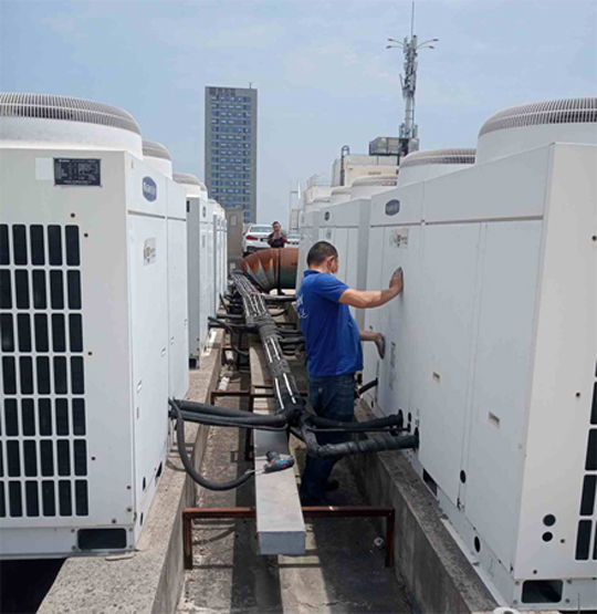 呼玛中央空调制热和不制冷系统维修方法